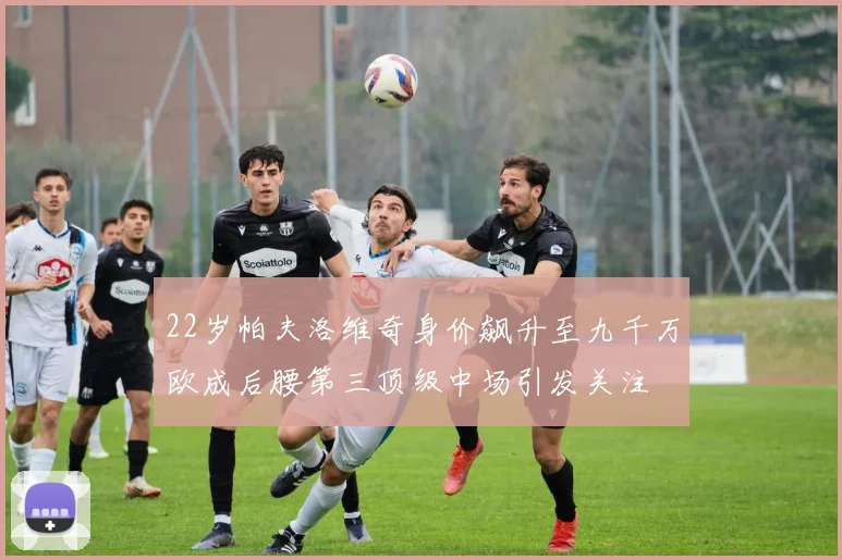 22岁帕夫洛维奇身价飙升至九千万欧成后腰第三顶级中场引发关注